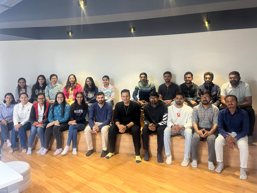 Group photo of the Ambiw team with the DeoDap Client.